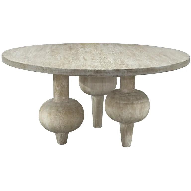 Reclaimed Lumber Julie Round Dining Table - LOOMLAN - CFC - Dining Tables