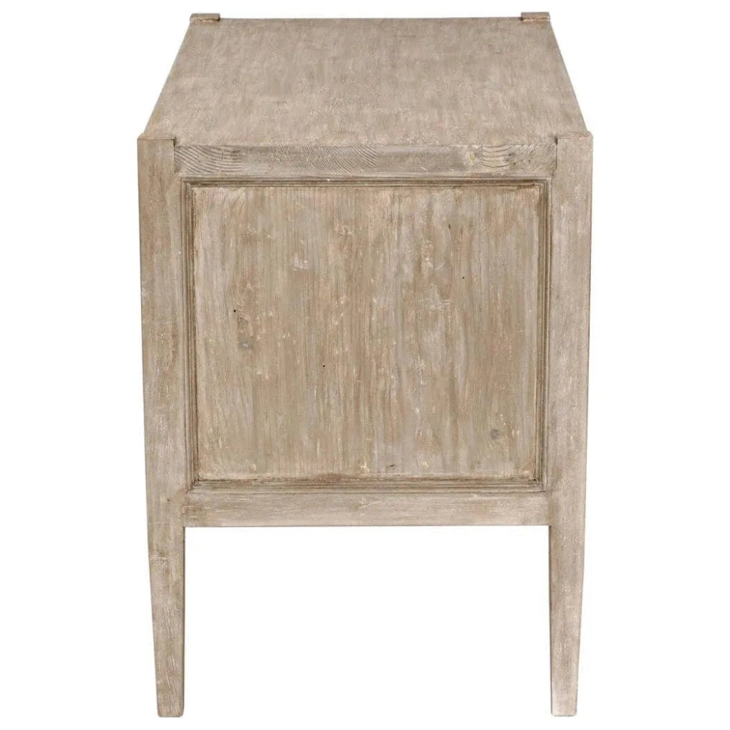 Reclaimed Lumber Lewis 2 Drawers Nightstand - LOOMLAN - CFC - Nightstands