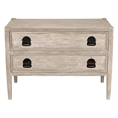 Reclaimed Lumber Lewis 2 Drawers Nightstand - LOOMLAN - CFC - Nightstands