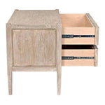 Reclaimed Lumber Lewis 2 Drawers Nightstand - LOOMLAN - CFC - Nightstands