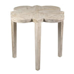 Reclaimed Lumber Quatre Feuille Rectangular Side Table - LOOMLAN - CFC - Side Tables