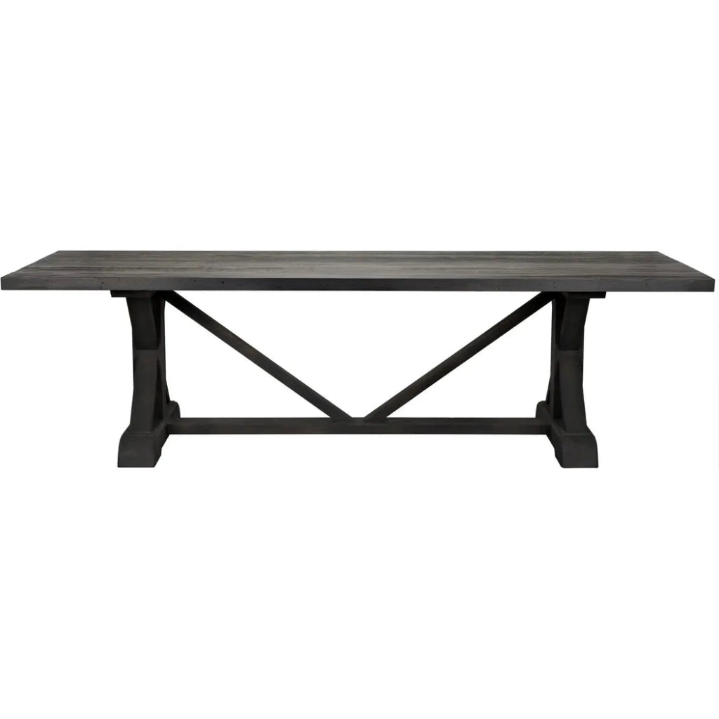 Reclaimed Lumber Rectangular X - Dining Table - LOOMLAN - CFC - Dining Tables