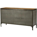 Reclaimed Wood Industrial Sideboard Buffet - LOOMLAN - LOOMLAN - Sideboards