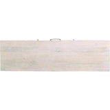 Reclaimed wood planked style whitewashed Cabinet - LOOMLAN - LOOMLAN - TV Stands & Media Centers