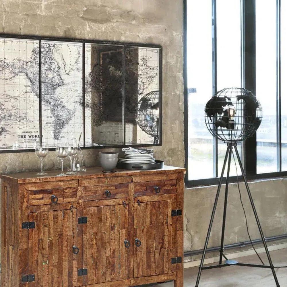 Reclaimed Wood Sideboard with Drawers - LOOMLAN - LOOMLAN - Sideboards