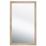 Rectangle Bevel Floor Mirror Natural Gray Acacia - LOOMLAN - Essentials For Living - Floor Mirrors