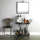 Rectangle Black Wall Mirror Mid Century Decor - LOOMLAN - Jamie Young - Wall Mirrors