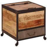 Rectangle Home Bar Cart Storage - LOOMLAN - LOOMLAN - Side Tables