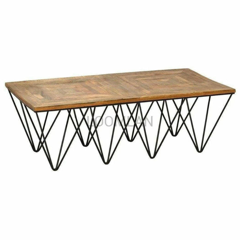 Rectangular Reclaimed Wood Coffee Table - LOOMLAN - LOOMLAN - Coffee Tables