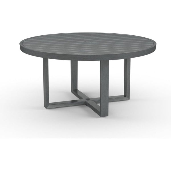 Redondo Aluminum Round Outdoor Dining Table - LOOMLAN - Sunset West - Outdoor Dining Tables