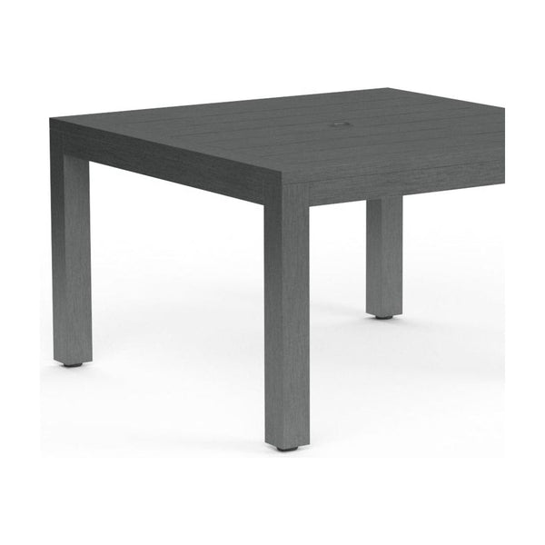 Redondo Aluminum Square Outdoor Dining Table - LOOMLAN - Sunset West - Outdoor Dining Tables