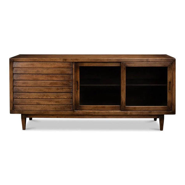 Reese Sideboard Brown Cabinet For Living Room - LOOMLAN - Sarreid - Sideboards