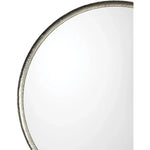 Refined Silver Round Mirror Mid Century Decor - LOOMLAN - Jamie Young - Wall Mirrors