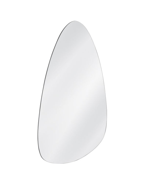 Reinhold Modern Silver Wall Mirror - LOOMLAN - Bassett Mirror - Wall Mirrors