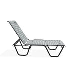 Reliance Contract Strap 16" Lay - Flat Stacking Chaise - LOOMLAN - Outdoor Chaises