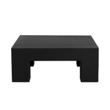 Renley Concrete Outdoor Square Coffee Table - LOOMLAN - SUNPAN - Outdoor Coffee Tables