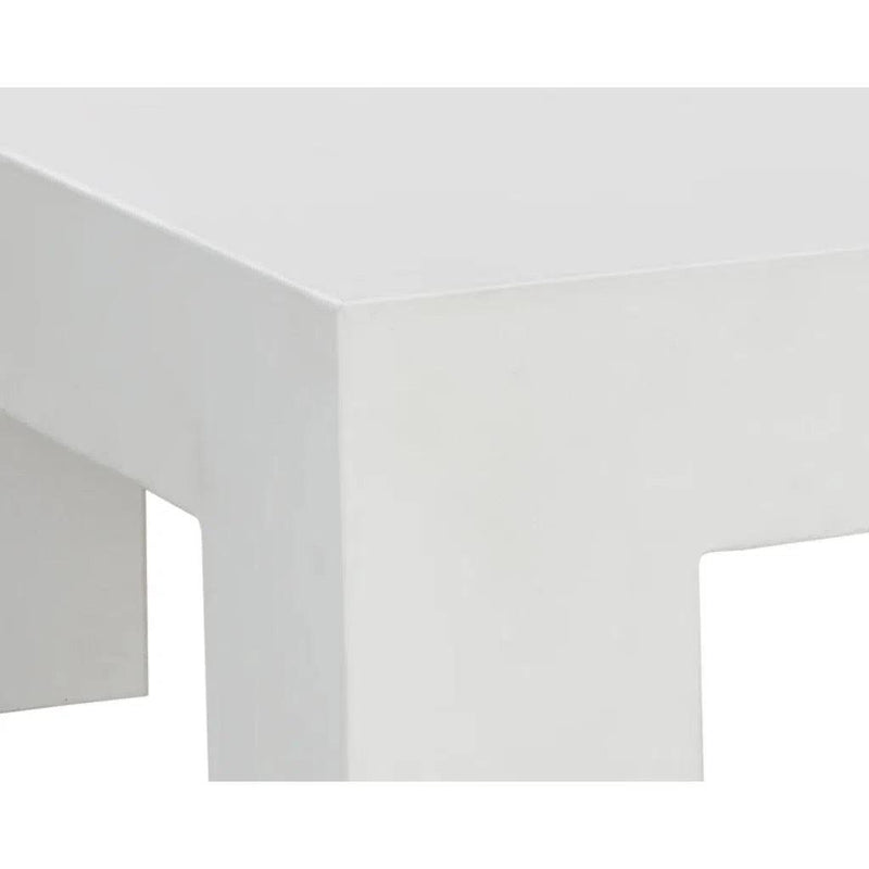 Renley Concrete Outdoor Square Coffee Table - LOOMLAN - SUNPAN - Outdoor Coffee Tables