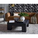 Renley Concrete Outdoor Square Coffee Table - LOOMLAN - SUNPAN - Outdoor Coffee Tables