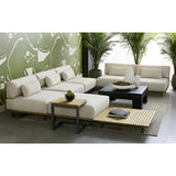 Renley Concrete Outdoor Square Coffee Table - LOOMLAN - SUNPAN - Outdoor Coffee Tables