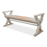 Replica Antique X Bench For Entryway or Kitchen - LOOMLAN - Sarreid - Dining Benches