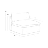 Reve Performance Fabric Modular - LOOMLAN - SUNPAN - Modular Sofas
