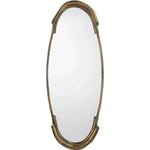 Reversible Antique Brass Aluminum Margaux Wall Mirror - LOOMLAN - Jamie Young - Wall Mirrors