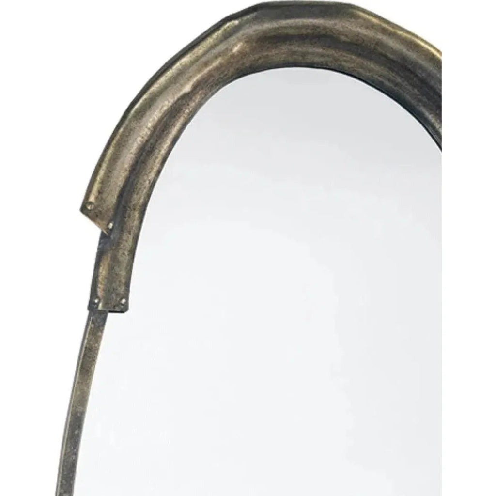 Reversible Antique Silver Aluminum Margaux Wall Mirror - LOOMLAN - Jamie Young - Wall Mirrors