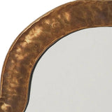 Reversible Position Antique Brass Elise Wall Mirror - LOOMLAN - Jamie Young - Wall Mirrors