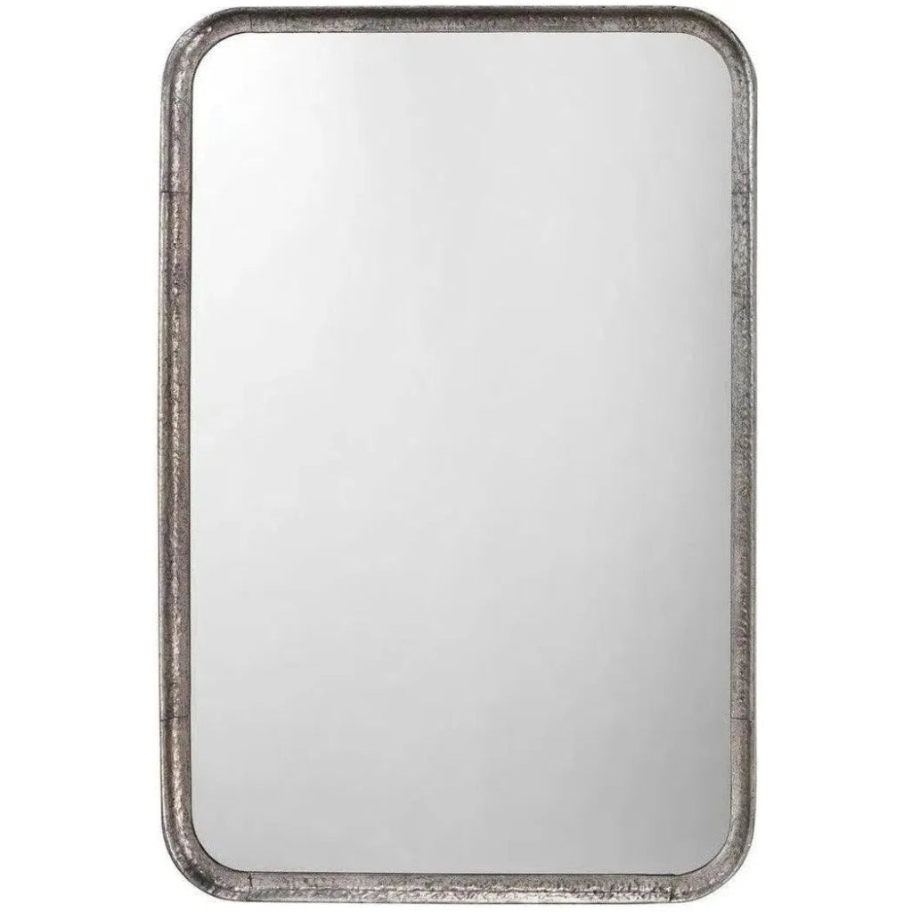 Reversible Silver Iron Principle Vanity Wall Mirror - LOOMLAN - Jamie Young - Wall Mirrors