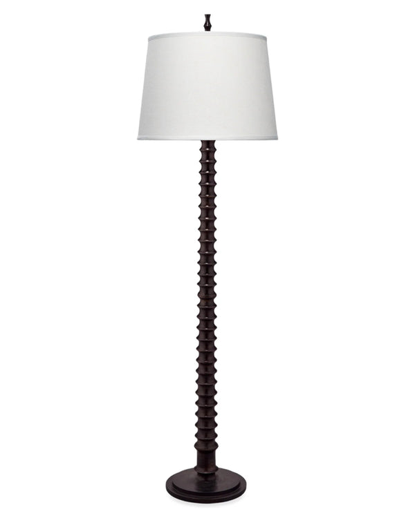 Revolution Wood Floor Lamp Black - LOOMLAN - Jamie Young - Floor Lamps