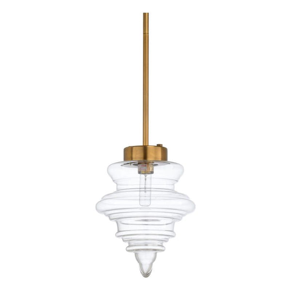 Richmond Modern Gold Glass Pendant - LOOMLAN - Wildwood - Pendants