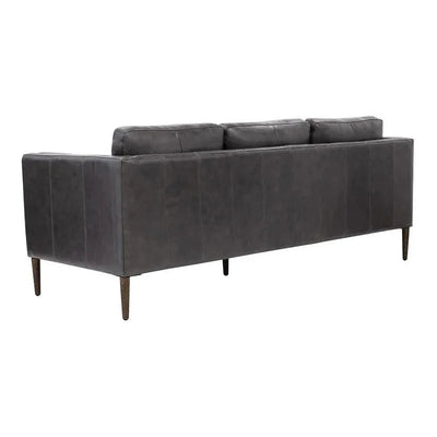 Richmond Sofa Brentwood Charcoal Leather - LOOMLAN - SUNPAN - Sofas & Loveseats