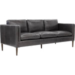 Richmond Sofa Brentwood Charcoal Leather - LOOMLAN - SUNPAN - Sofas & Loveseats