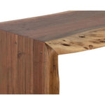 Ridge Waterfall Edge Wooden Backless Bench - LOOMLAN - SUNPAN - Bedroom Benches