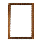 Rift Wood Framed Rectangular Wall Mirror - LOOMLAN - Wall Mirrors