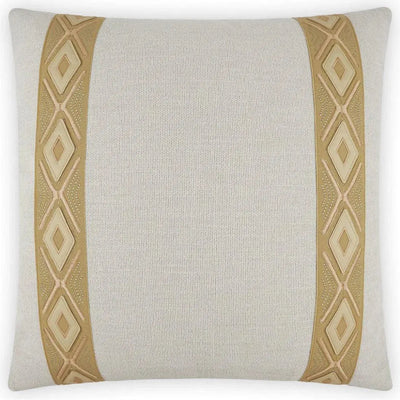 Rochelle Birch Brown Throw Pillow Insert - LOOMLAN - D.V. Kap - Throw Pillows