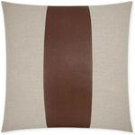 Rodeo Band Saddle Band Tan Brown Large Throw Pillow - LOOMLAN - D.V. Kap - Throw Pillows