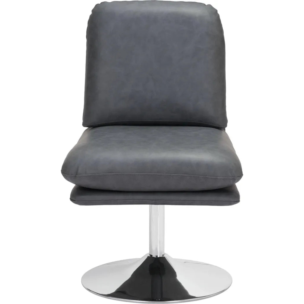 Rory Accent Chair Gray - LOOMLAN - Zuo Modern - Office Chairs