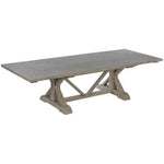 Rosario Wooden Rectangular Extension Table - LOOMLAN - CFC - Dining Tables