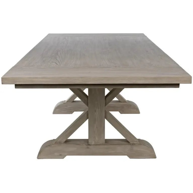 Rosario Wooden Rectangular Extension Table - LOOMLAN - CFC - Dining Tables