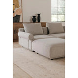 Rosello Performance Fabric Slipper Chair - LOOMLAN - Moe's Home - Modular Sofas