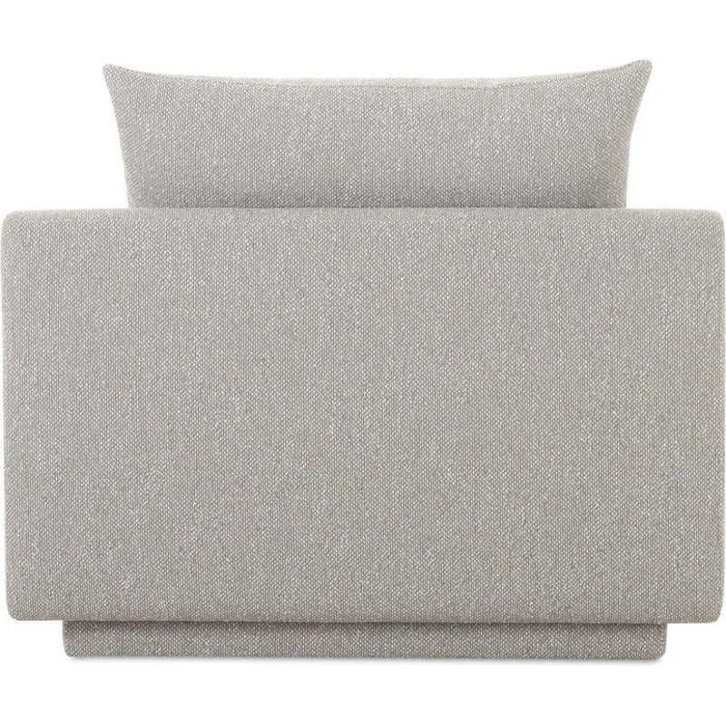 Rosello Performance Fabric Slipper Chair - LOOMLAN - Moe's Home - Modular Sofas