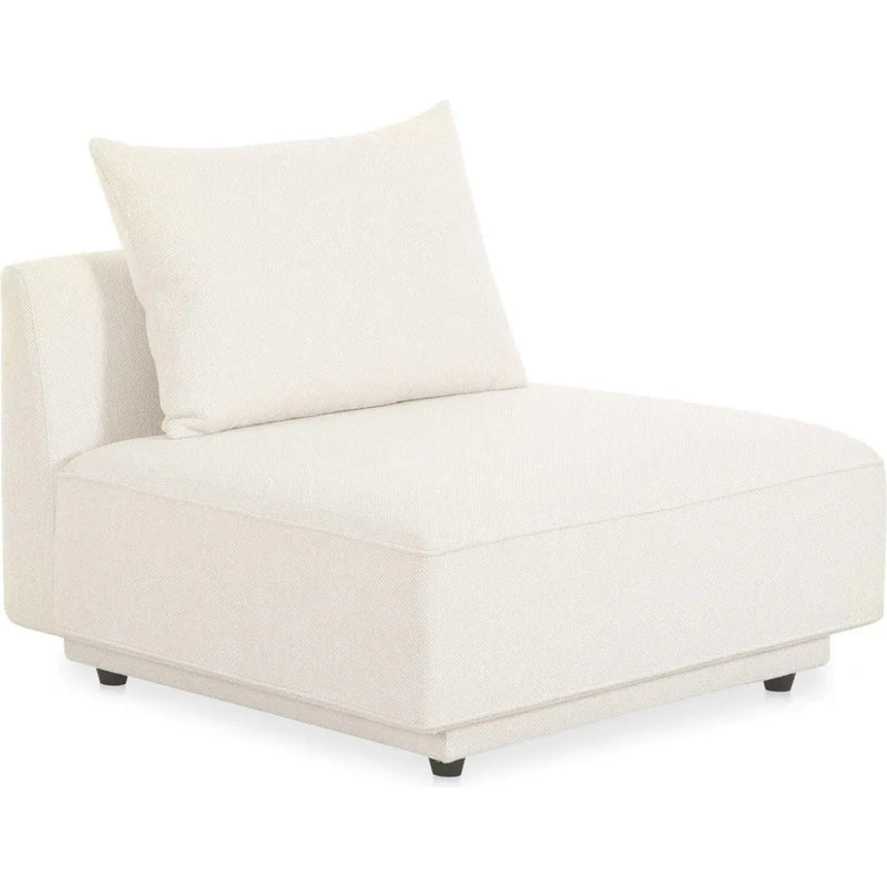 Rosello Performance Fabric Slipper Chair - LOOMLAN - Moe's Home - Modular Sofas