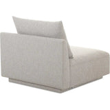 Rosello Performance Fabric Slipper Chair - LOOMLAN - Moe's Home - Modular Sofas