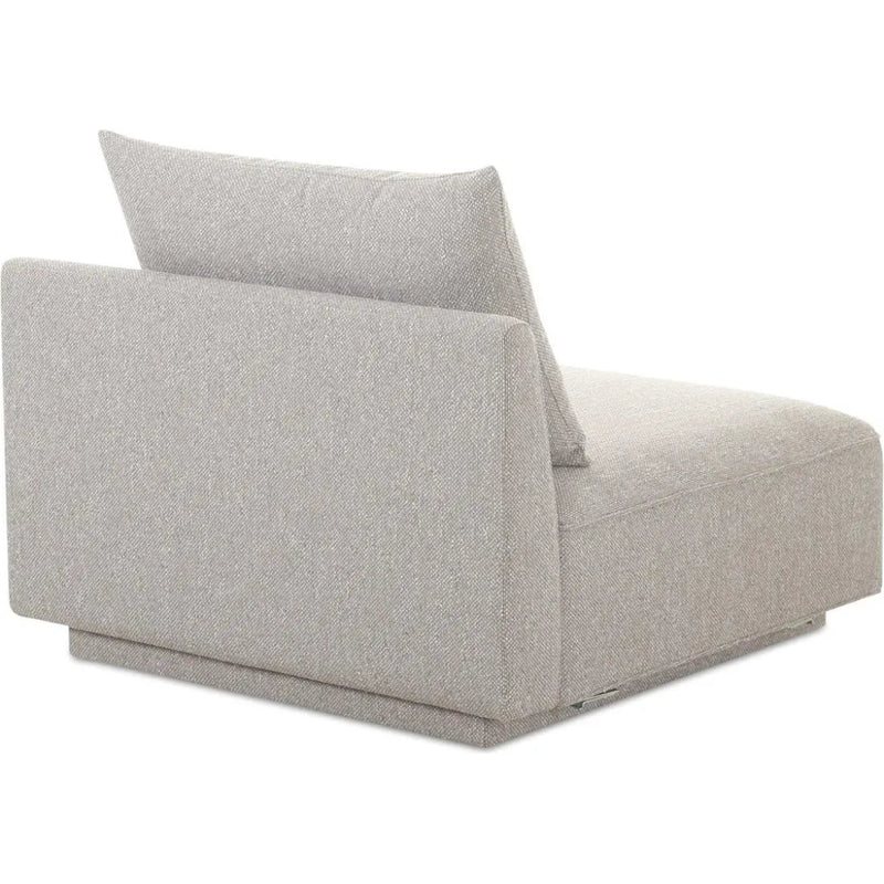 Rosello Performance Fabric Slipper Chair - LOOMLAN - Moe's Home - Modular Sofas