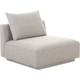 Rosello Performance Fabric Slipper Chair - LOOMLAN - Moe's Home - Modular Sofas