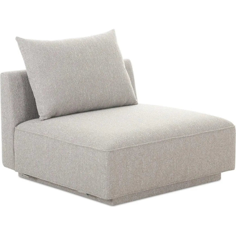Rosello Performance Fabric Slipper Chair - LOOMLAN - Moe's Home - Modular Sofas