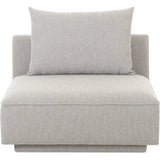 Rosello Performance Fabric Slipper Chair - LOOMLAN - Moe's Home - Modular Sofas