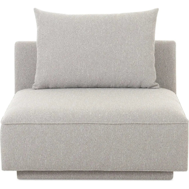Rosello Performance Fabric Slipper Chair - LOOMLAN - Moe's Home - Modular Sofas