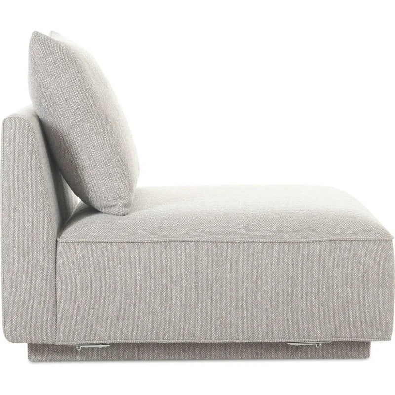 Rosello Performance Fabric Slipper Chair - LOOMLAN - Moe's Home - Modular Sofas